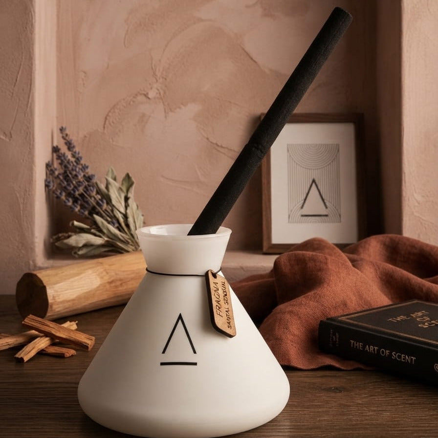 Reed Diffuser with Ecofriendly Charcoal stick (Includes 200ml fragrance oil)
